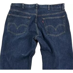 LEVI'S 505‎ Blue Jeans Men 37x34 Zip Fly Straight Cotton Denim Tag 38x34 EUC Y2K